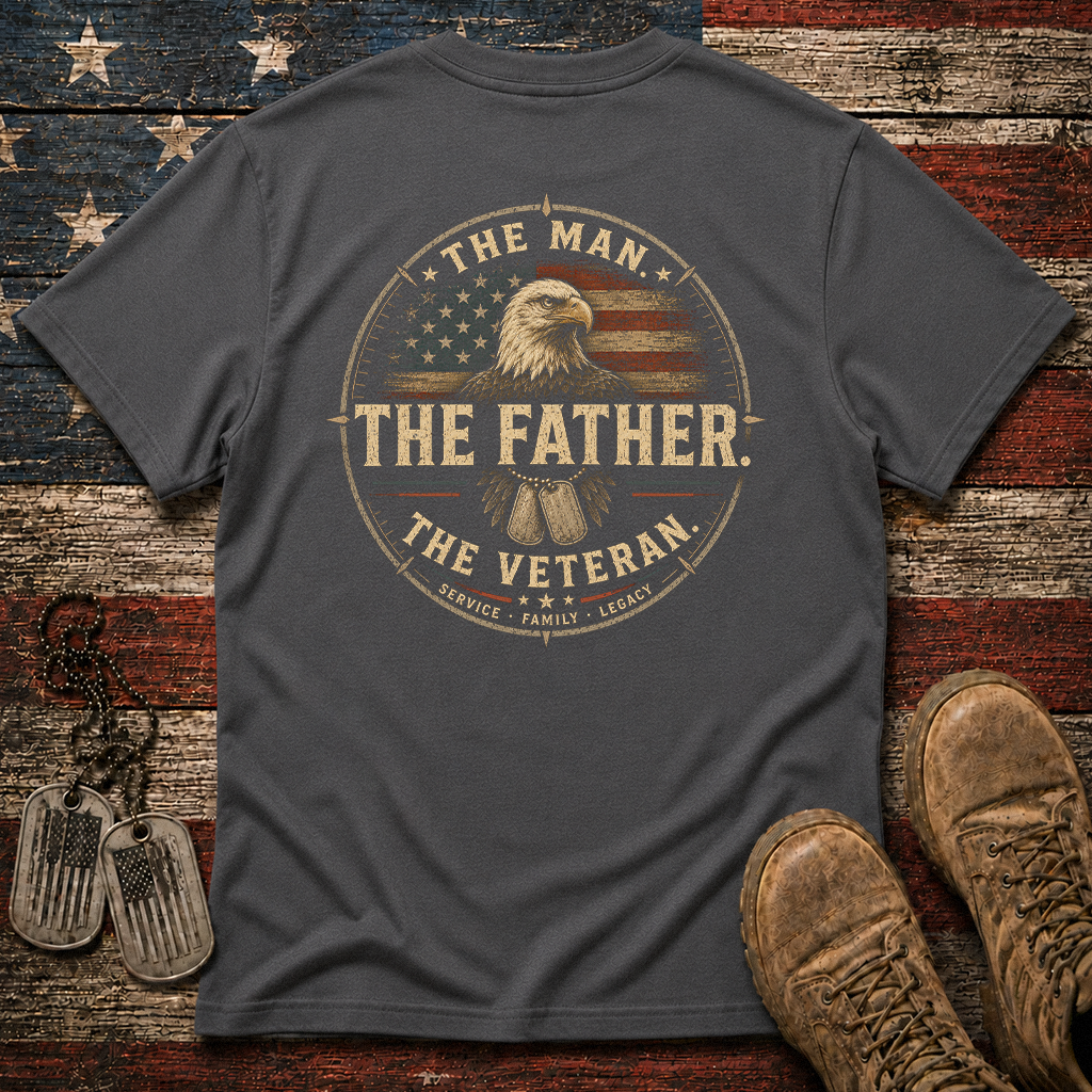 The Man The Father The Veteran Classic Tee