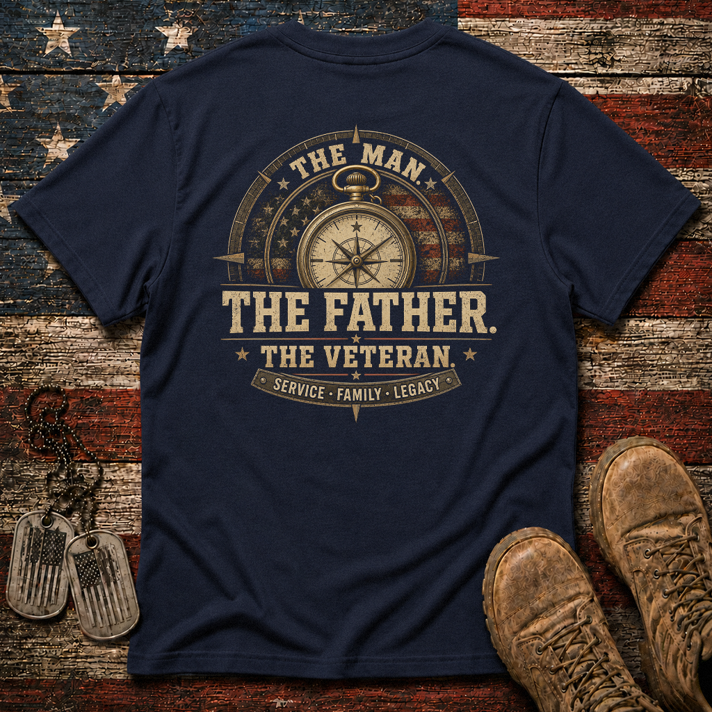 The Man The Father The Veteran Classic Tee