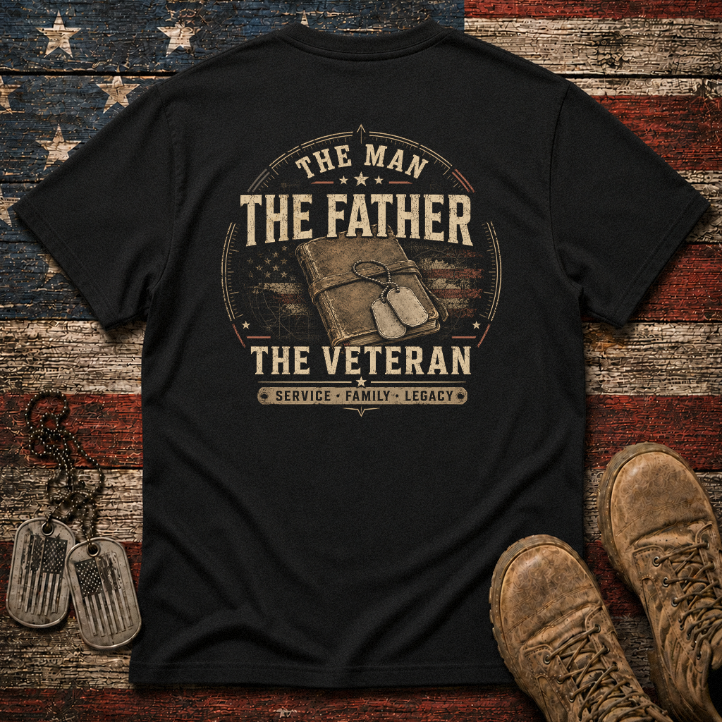 The Man The Father The Veteran Classic Tee