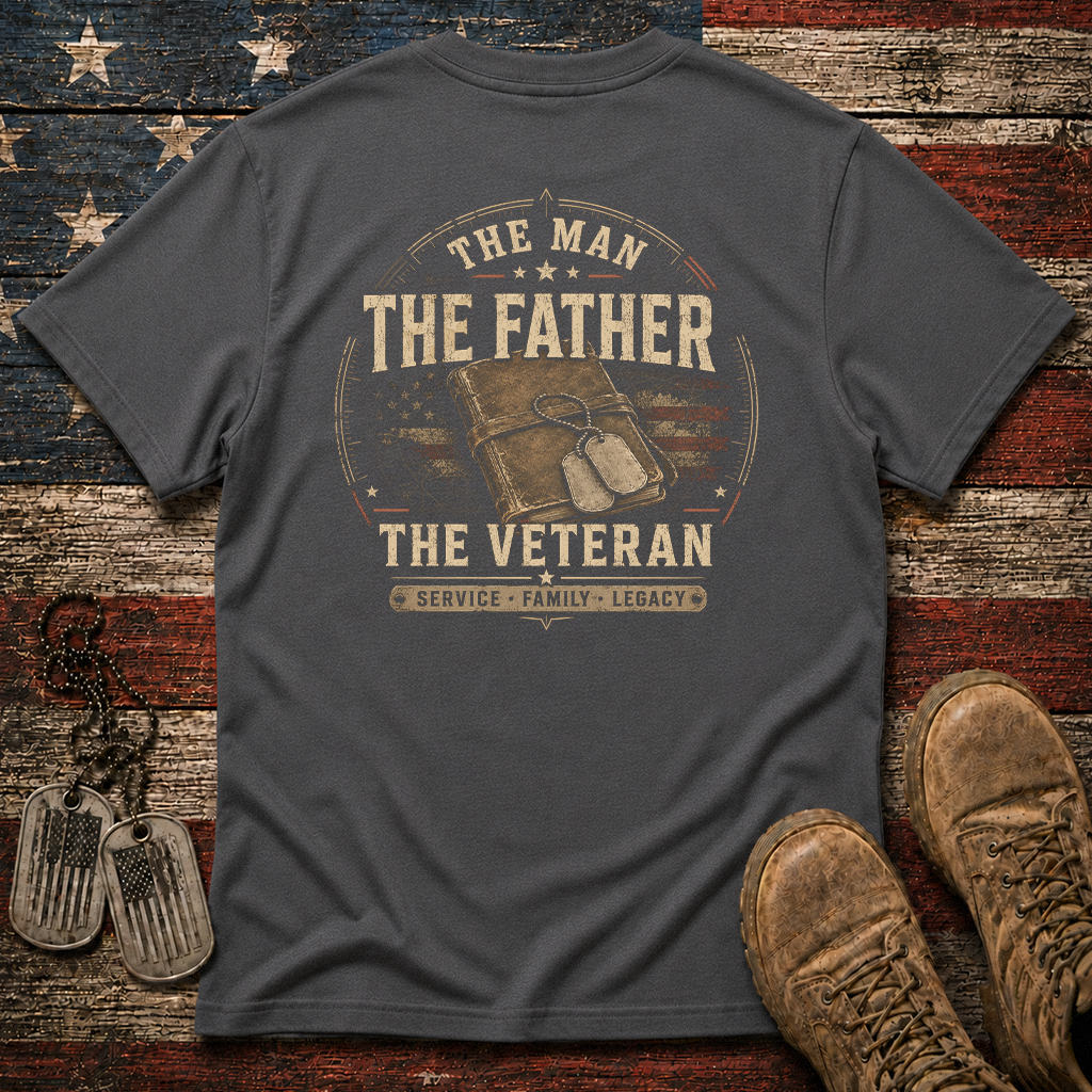 The Man The Father The Veteran Classic Tee
