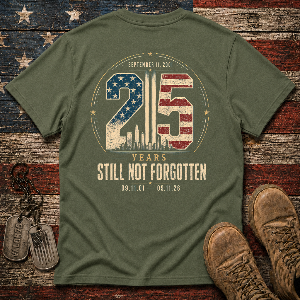 25 Years Sill Not Forgotten 9.11 Classic Tee