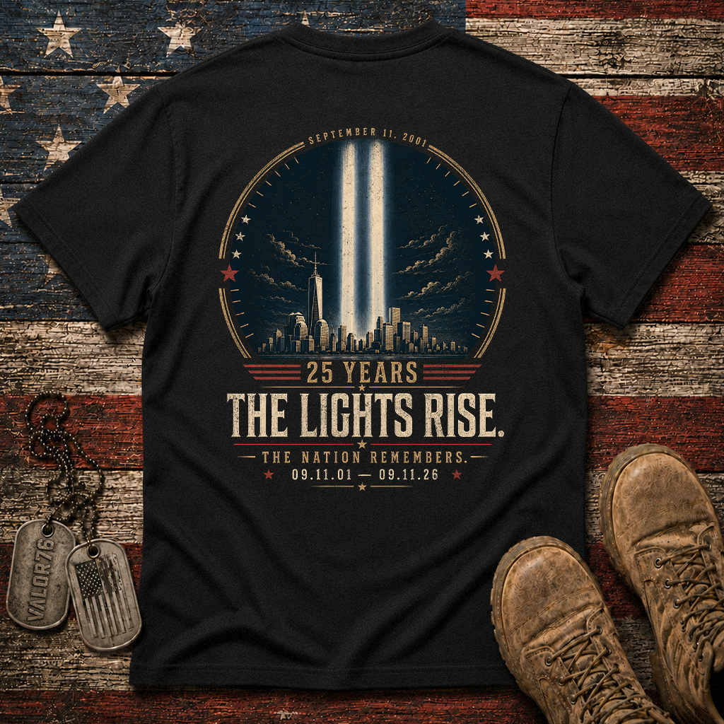 25 Years The Lights Rise 9.11 Classic Tee