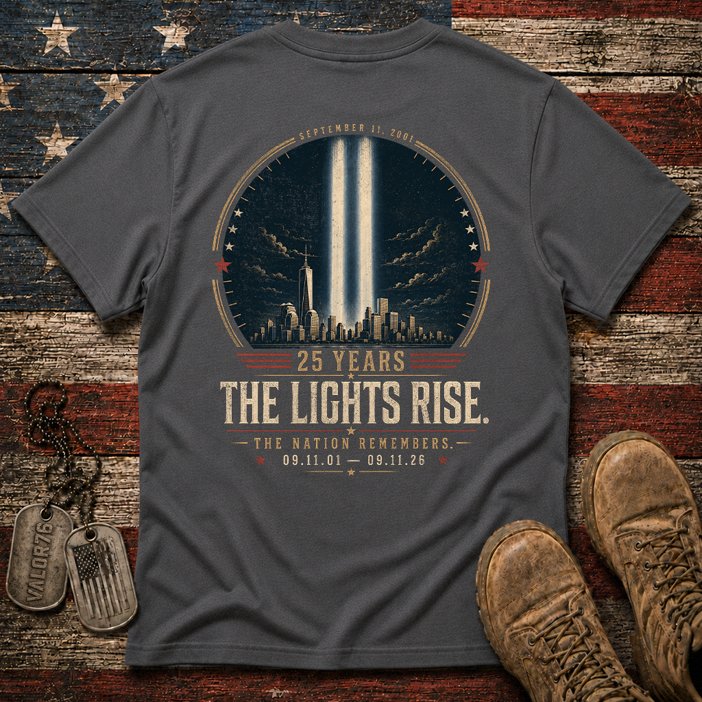 25 Years The Lights Rise 9.11 Classic Tee