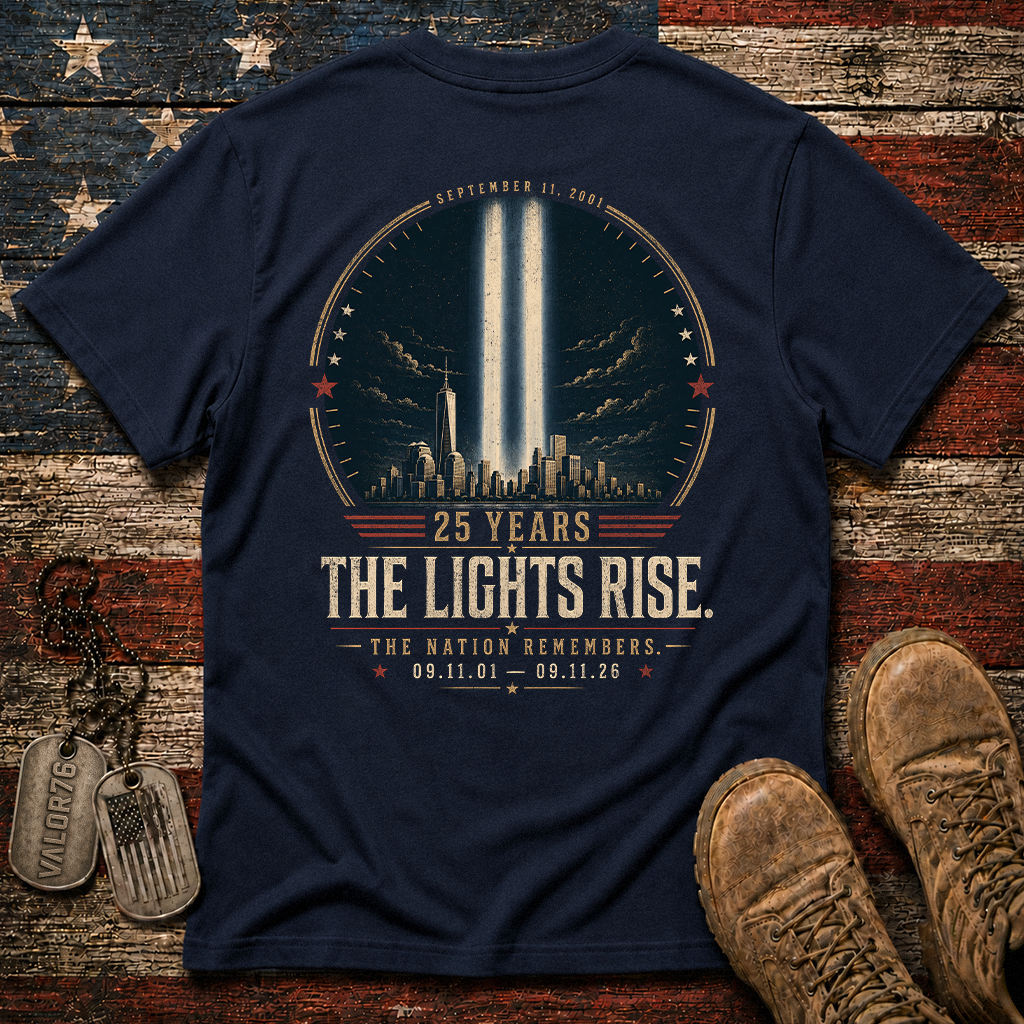 25 Years The Lights Rise 9.11 Classic Tee