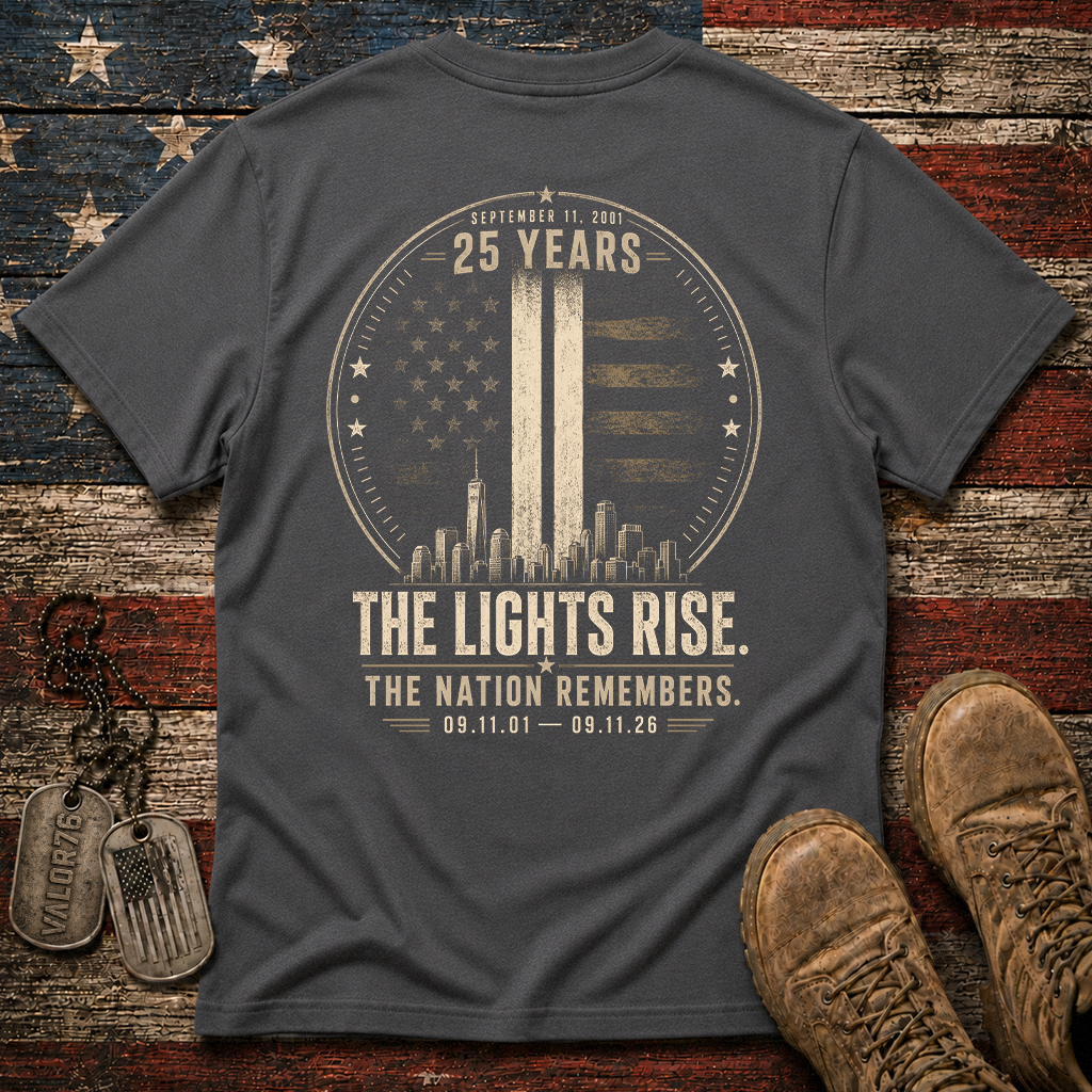 25 Years The Lights Rise 9.11 Classic Tee
