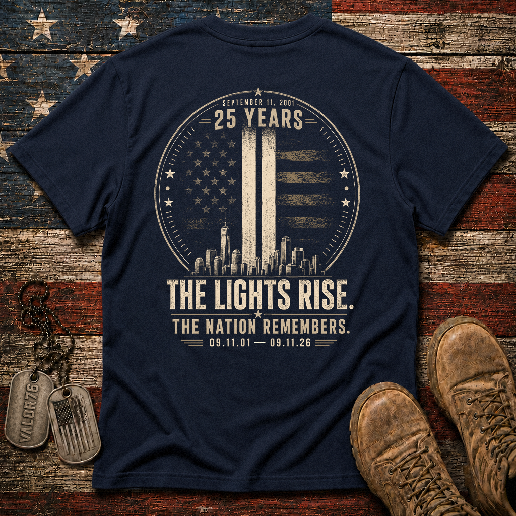 25 Years The Lights Rise 9.11 Classic Tee