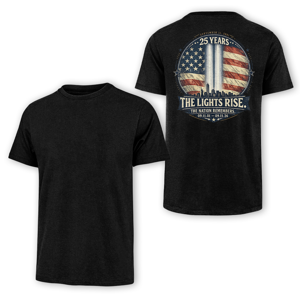 25 Years The Lights Rise 9.11 Classic Tee
