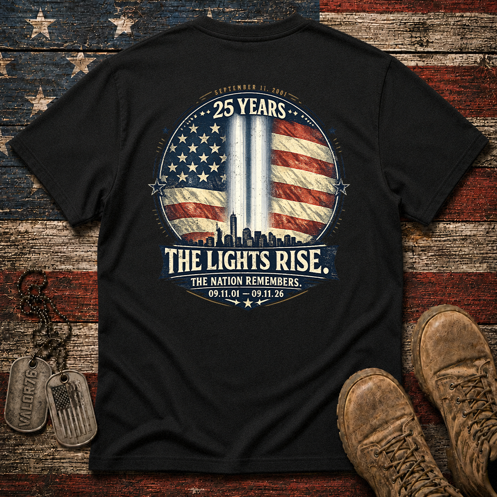 25 Years The Lights Rise 9.11 Classic Tee