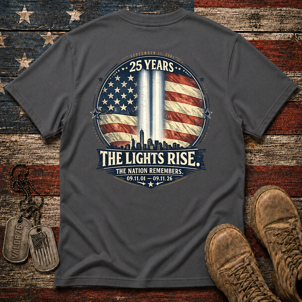 25 Years The Lights Rise 9.11 Classic Tee