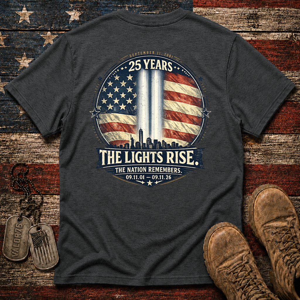 25 Years The Lights Rise 9.11 Classic Tee