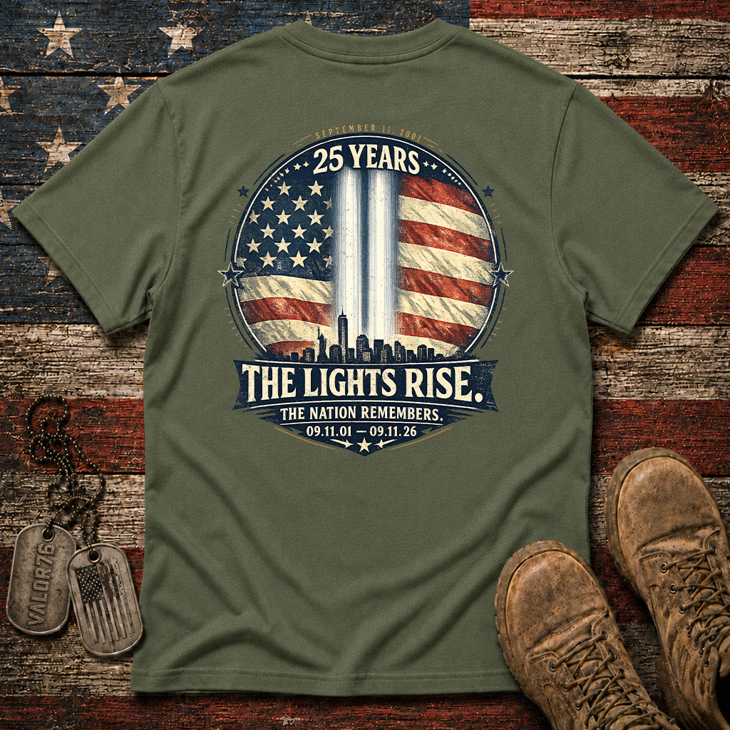 25 Years The Lights Rise 9.11 Classic Tee