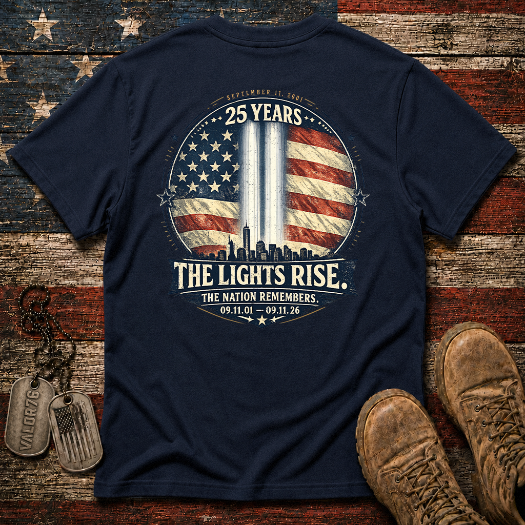 25 Years The Lights Rise 9.11 Classic Tee