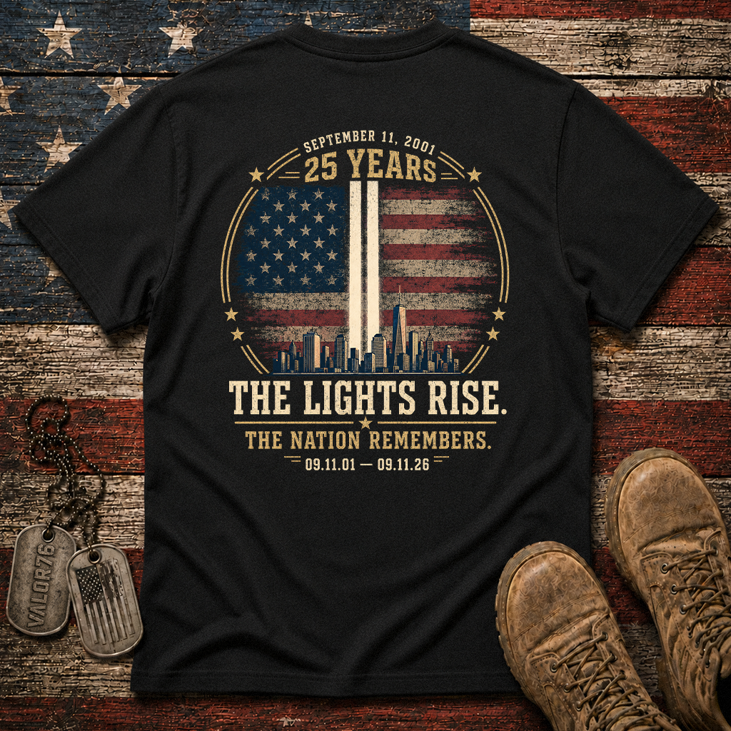 25 Years The Lights Rise 9.11 Classic Tee