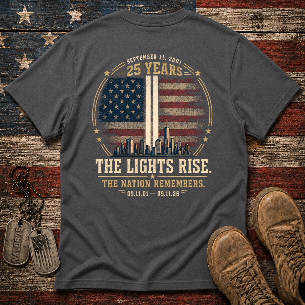 25 Years The Lights Rise 9.11 Classic Tee