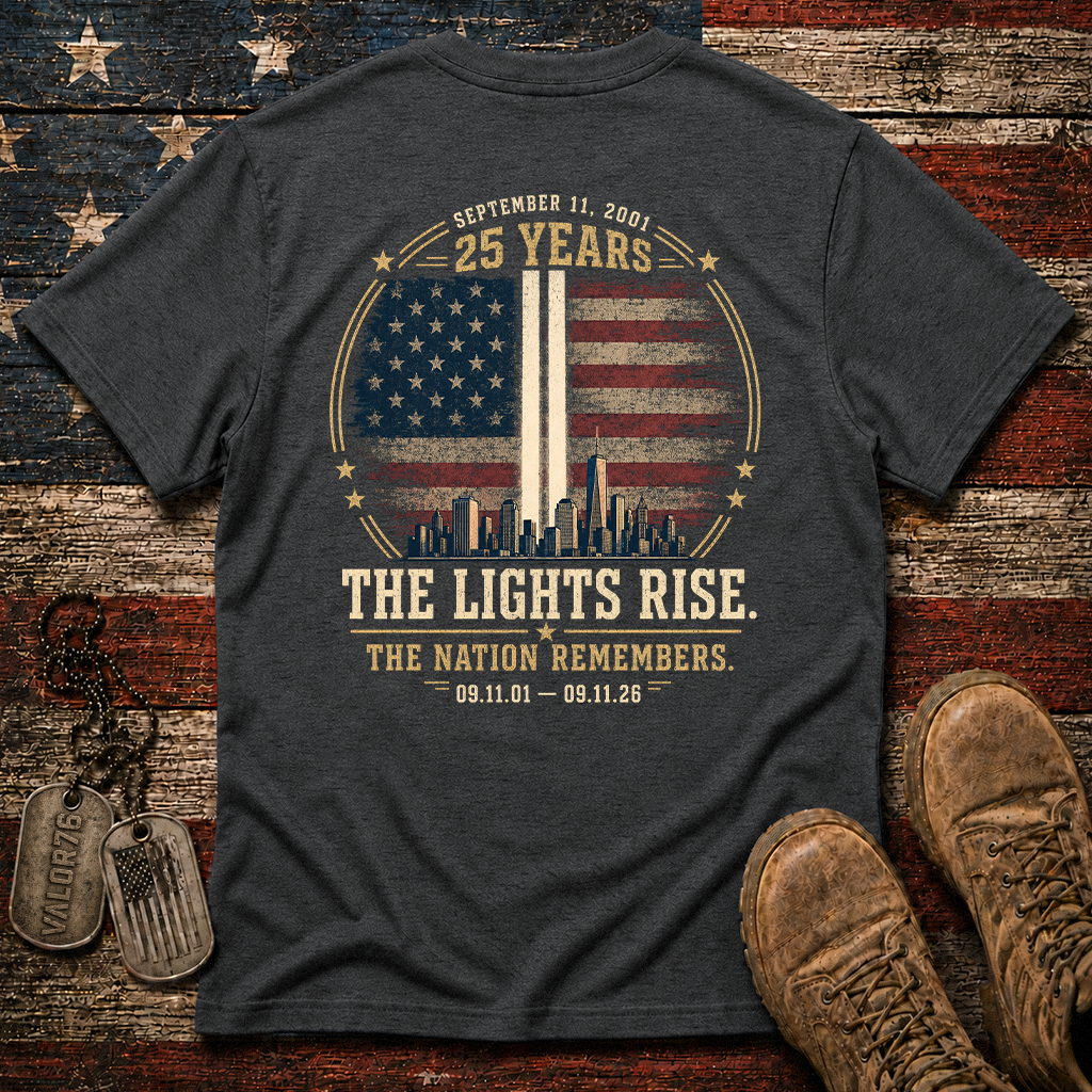 25 Years The Lights Rise 9.11 Classic Tee