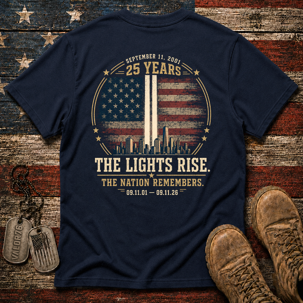 25 Years The Lights Rise 9.11 Classic Tee
