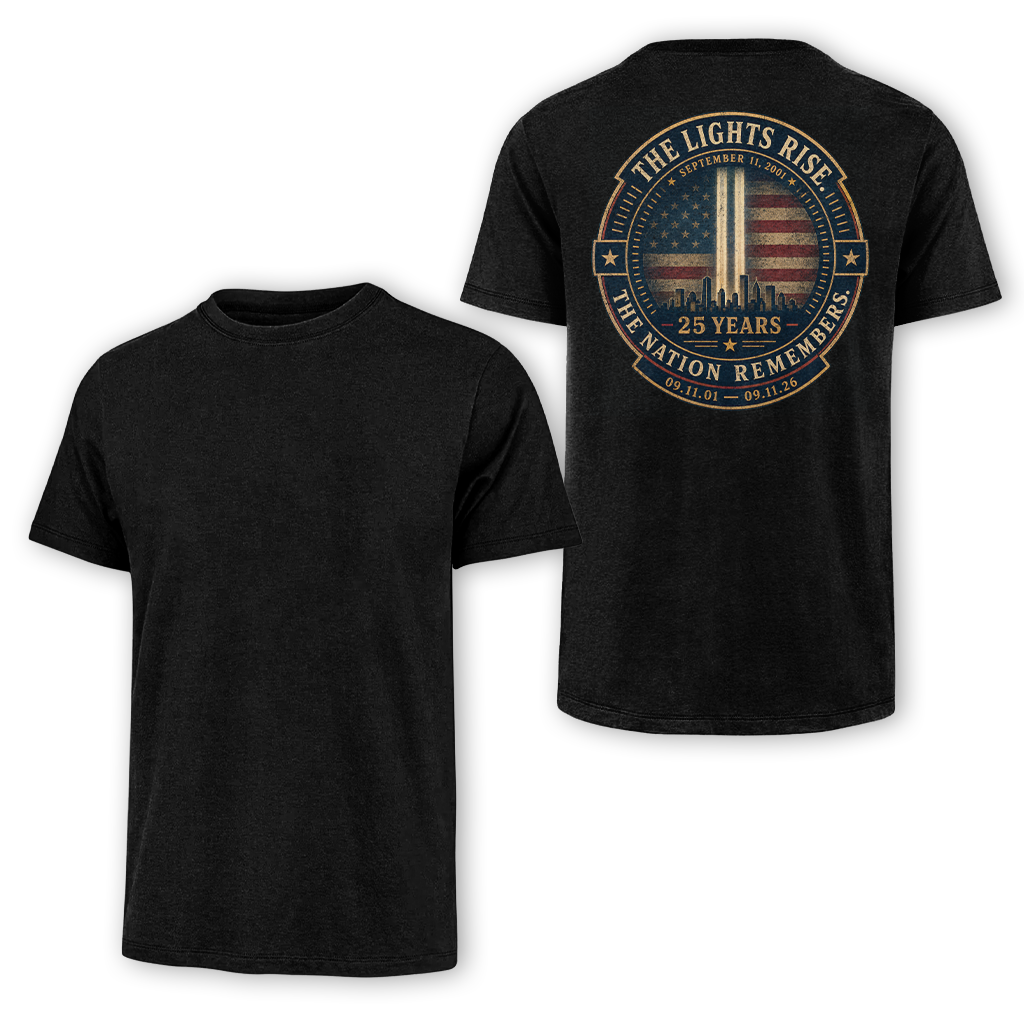 25 Years The Lights Rise 9.11 Classic Tee