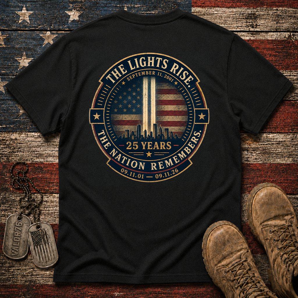 25 Years The Lights Rise 9.11 Classic Tee