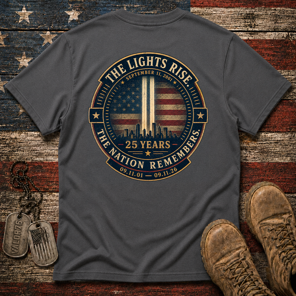 25 Years The Lights Rise 9.11 Classic Tee