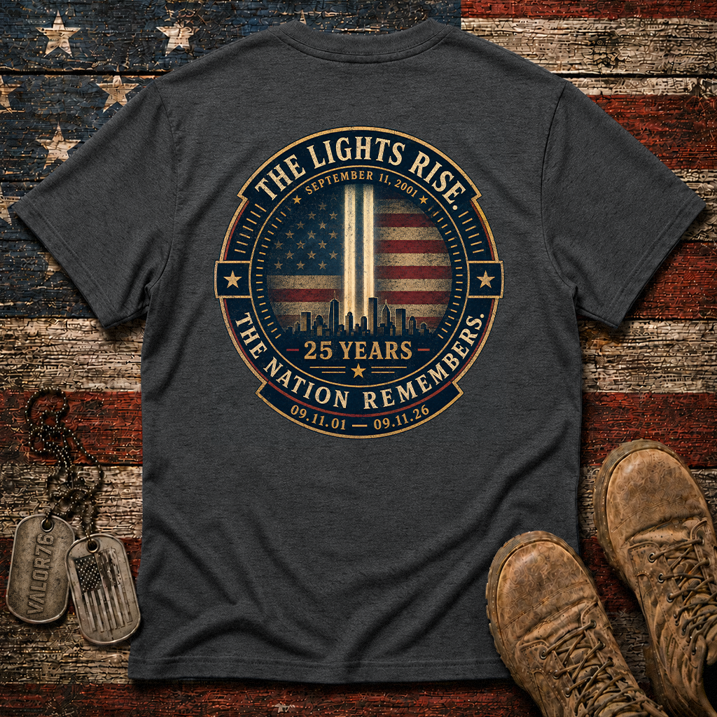 25 Years The Lights Rise 9.11 Classic Tee