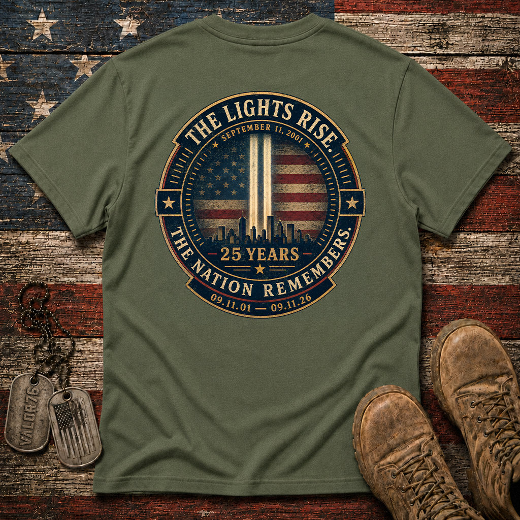 25 Years The Lights Rise 9.11 Classic Tee