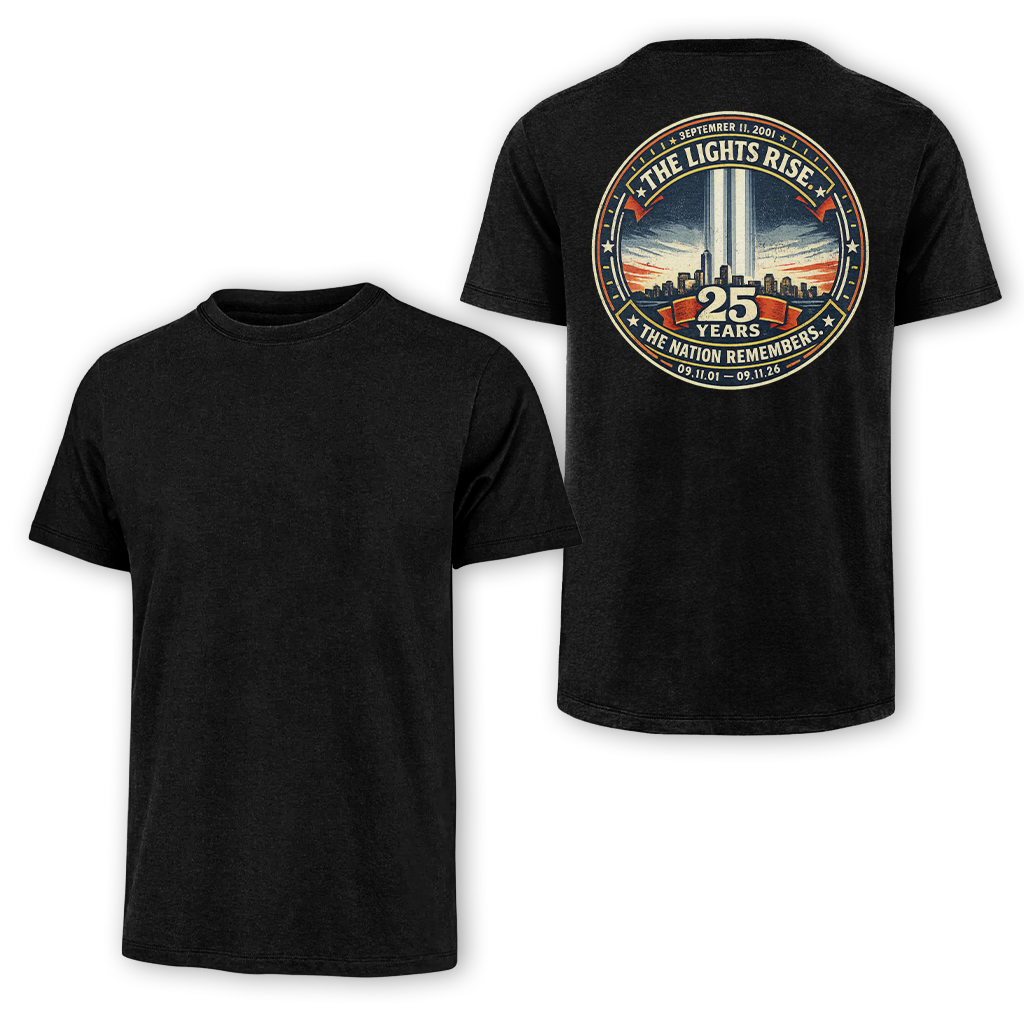 25 Years The Lights Rise 9.11 Classic Tee