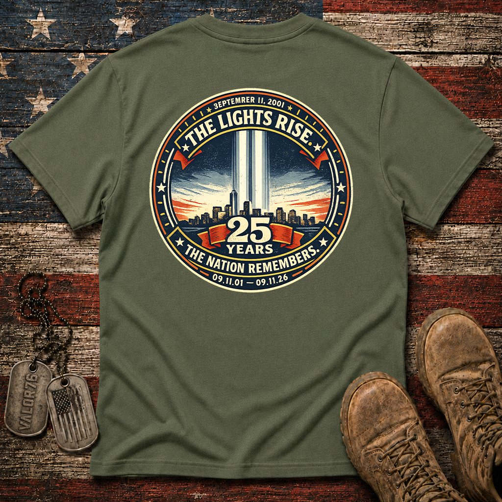 25 Years The Lights Rise 9.11 Classic Tee