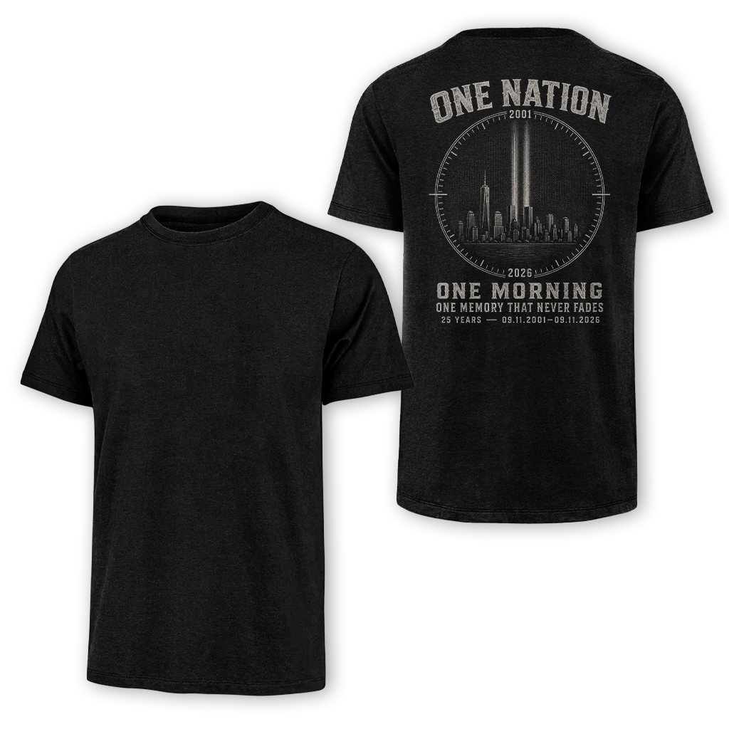25 Years One Nation One Memory 9.11 Classic Tee