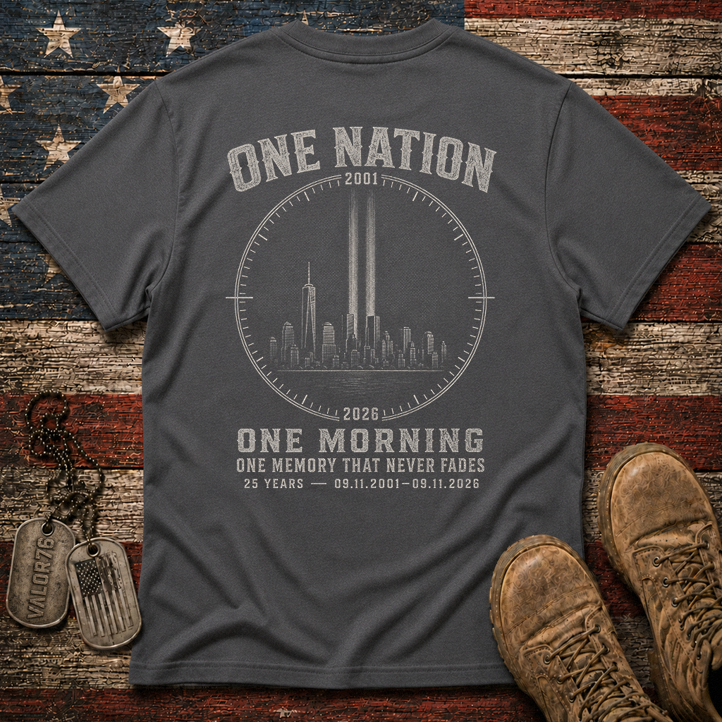 25 Years One Nation One Memory 9.11 Classic Tee