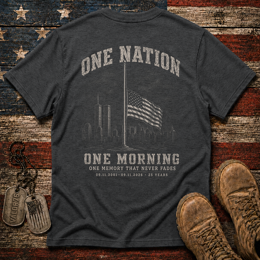 25 Years One Nation One Memory 9.11 Classic Tee