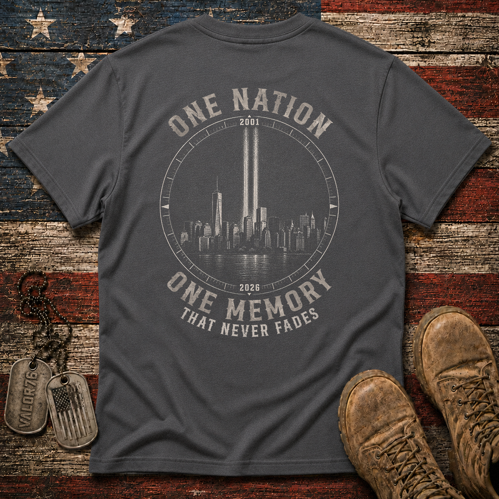 25 Years One Nation One Memory 9.11 Classic Tee