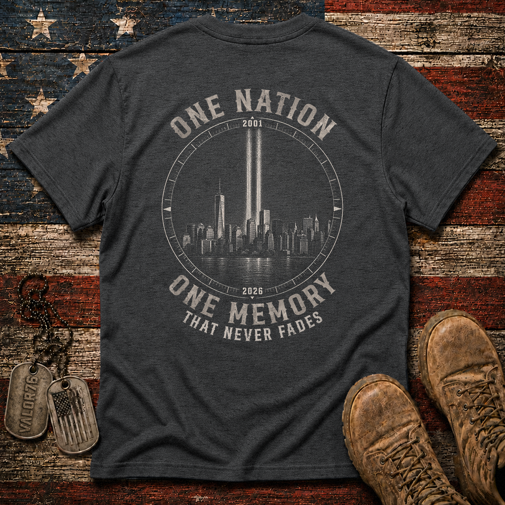 25 Years One Nation One Memory 9.11 Classic Tee