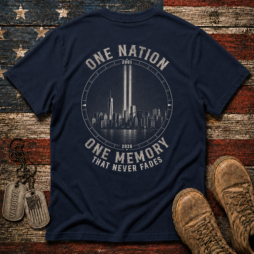 25 Years One Nation One Memory 9.11 Classic Tee