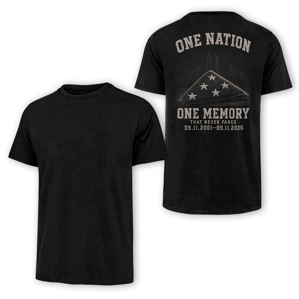 25 Years One Nation One Memory 9.11 Classic Tee