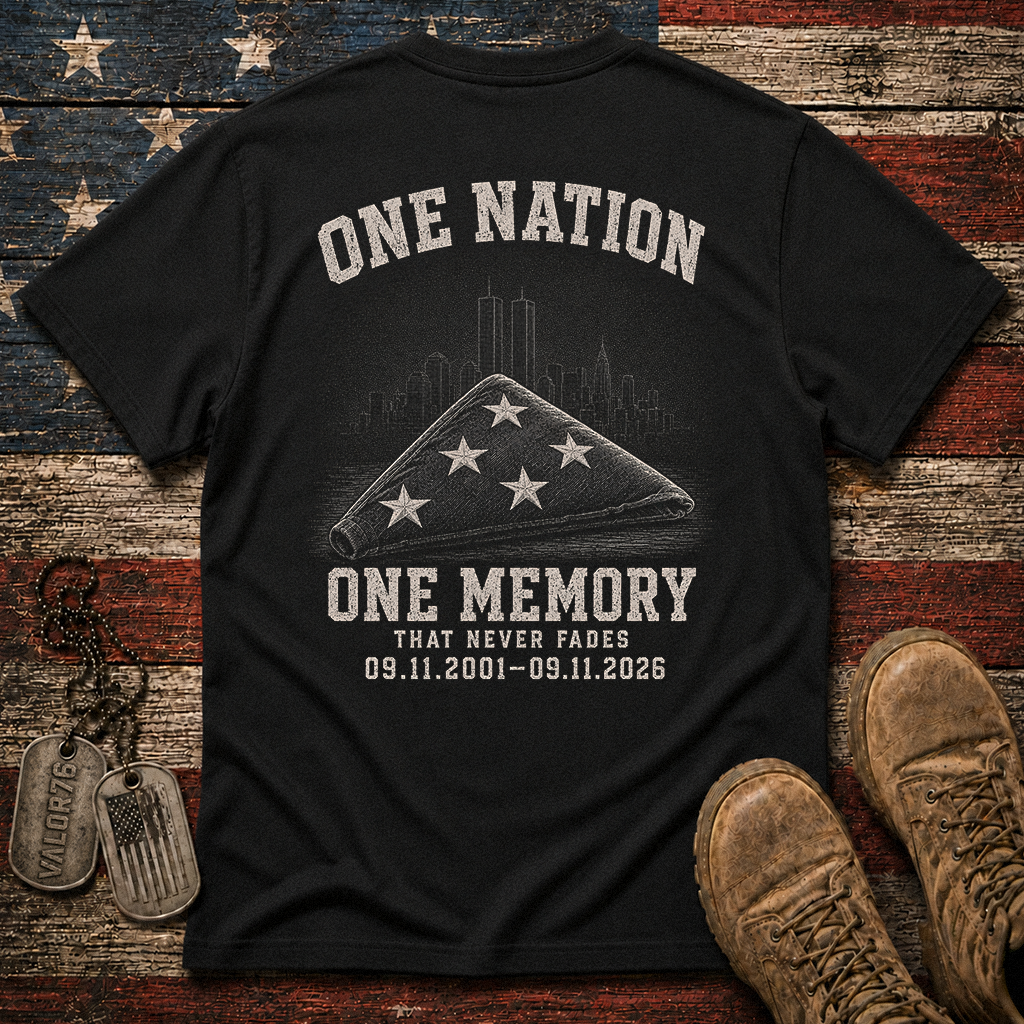 25 Years One Nation One Memory 9.11 Classic Tee