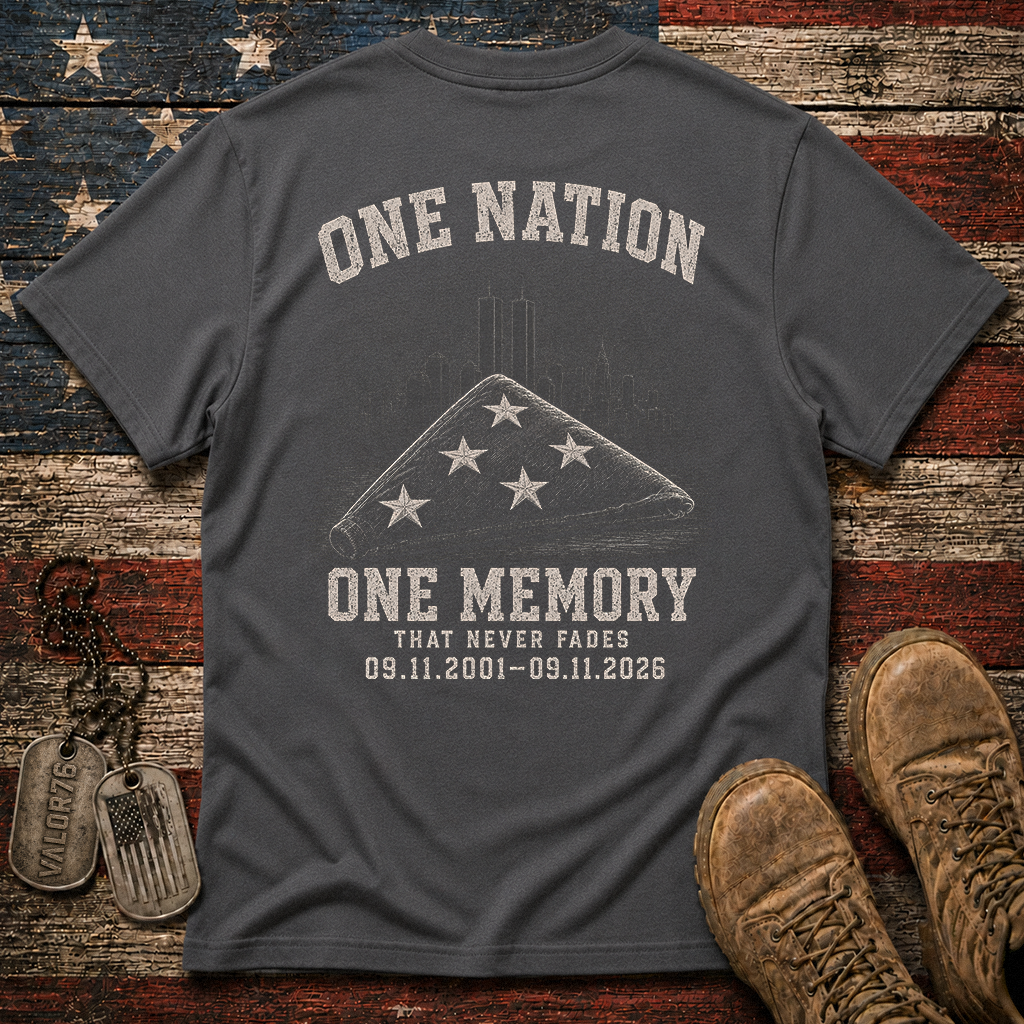 25 Years One Nation One Memory 9.11 Classic Tee