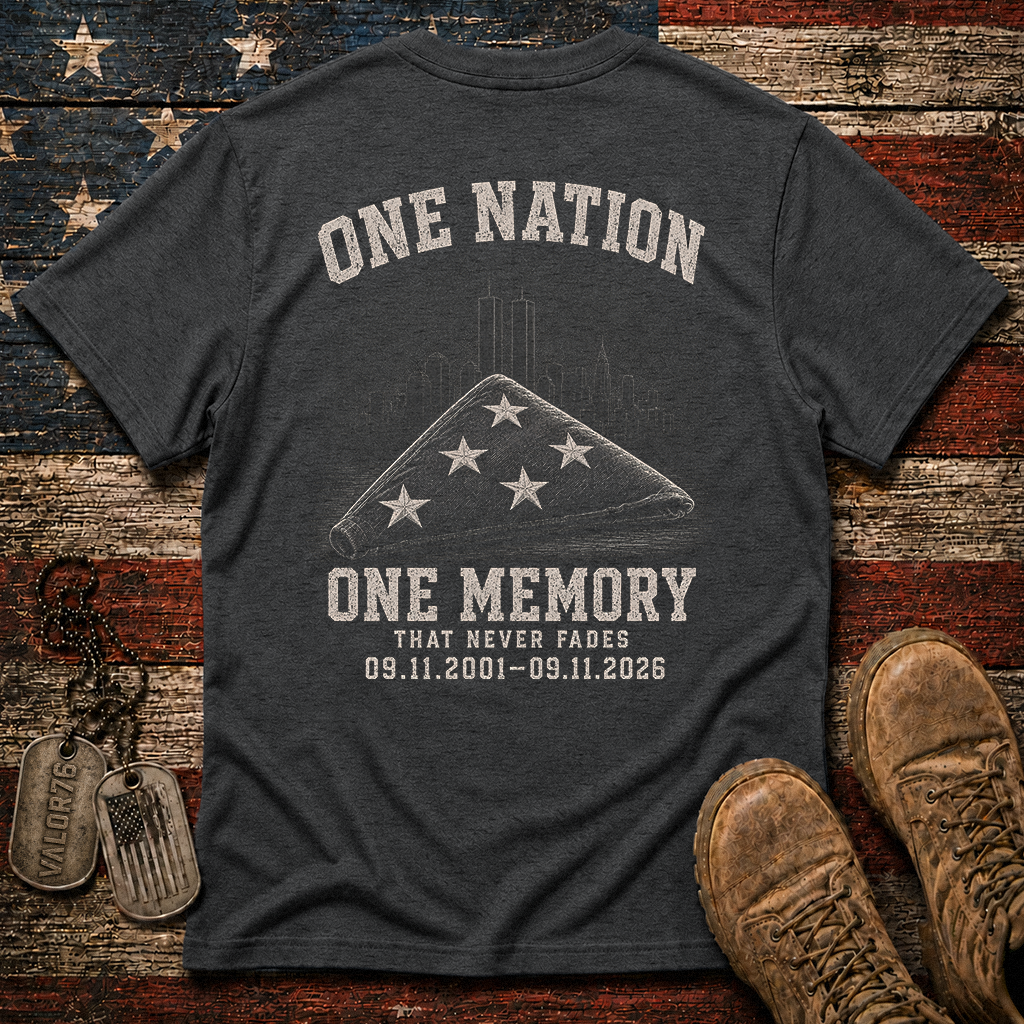 25 Years One Nation One Memory 9.11 Classic Tee