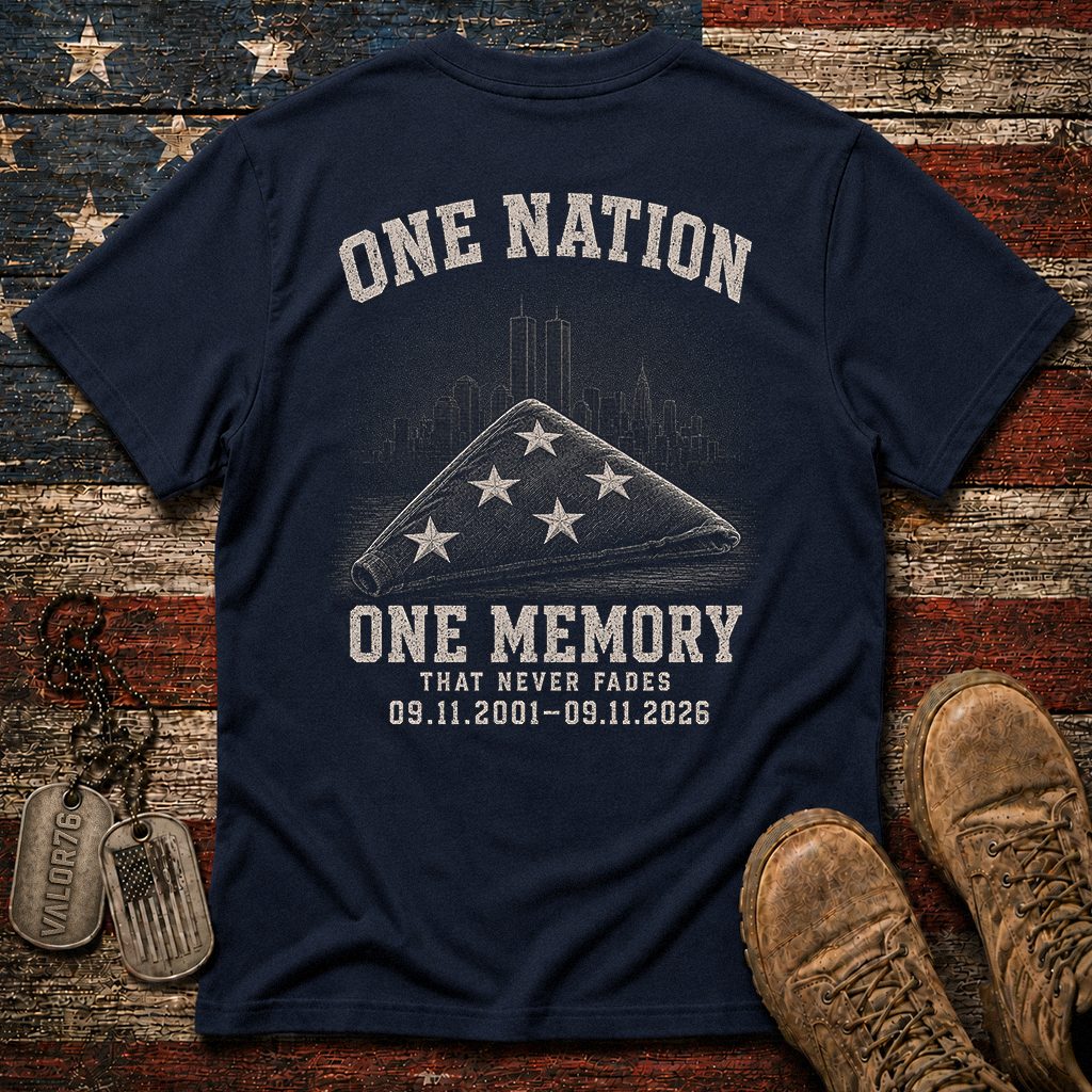 25 Years One Nation One Memory 9.11 Classic Tee