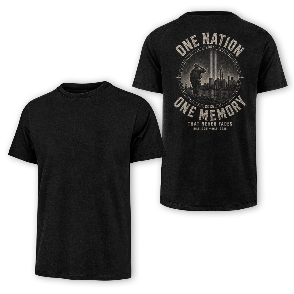 25 Years One Nation One Memory 9.11 Classic Tee