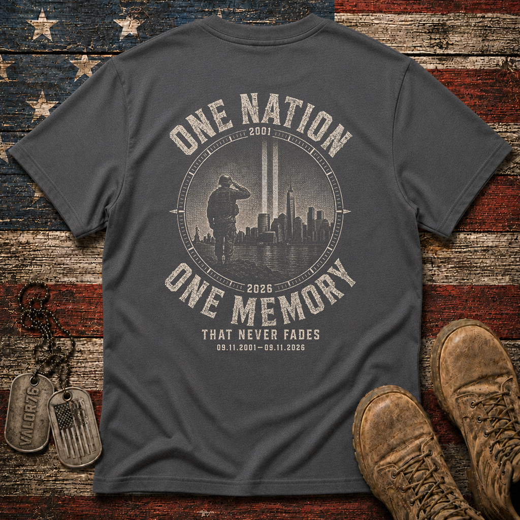 25 Years One Nation One Memory 9.11 Classic Tee