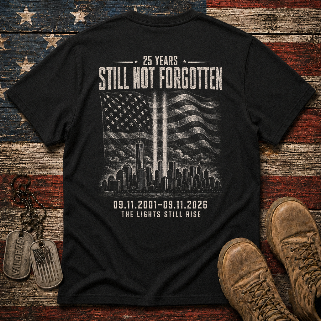 25 Years Still Not Forgotten 9.11 Classic Tee