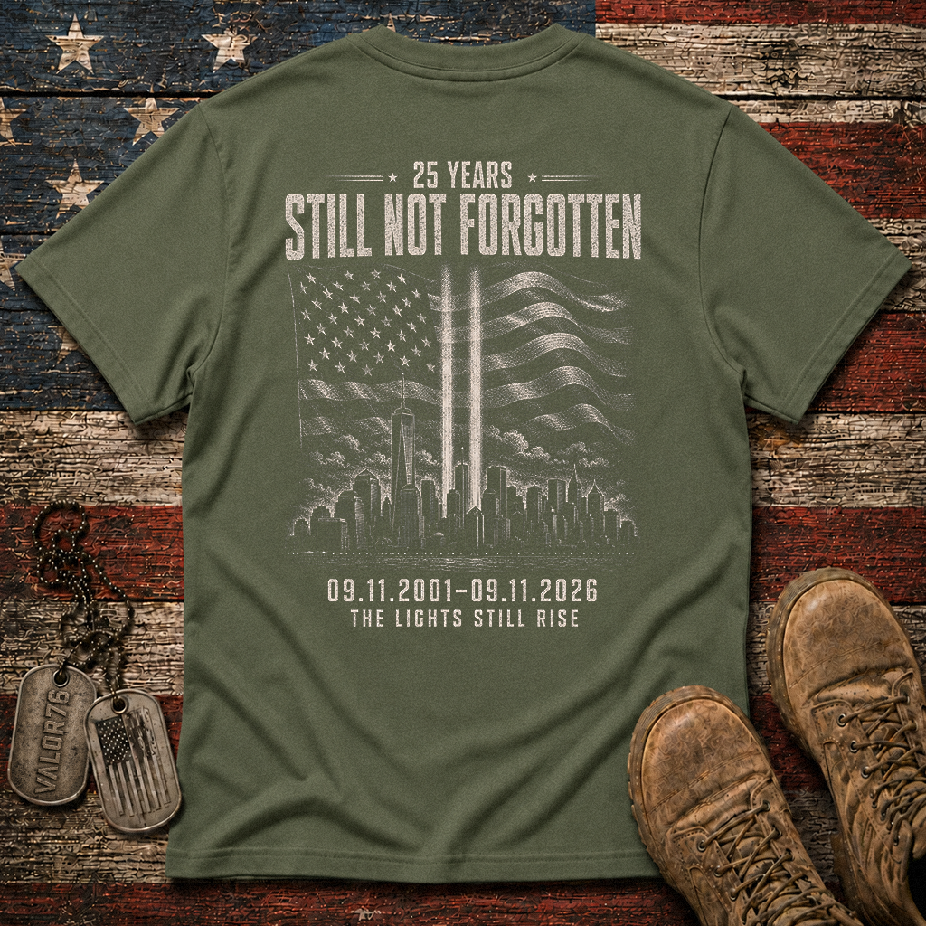 25 Years Still Not Forgotten 9.11 Classic Tee