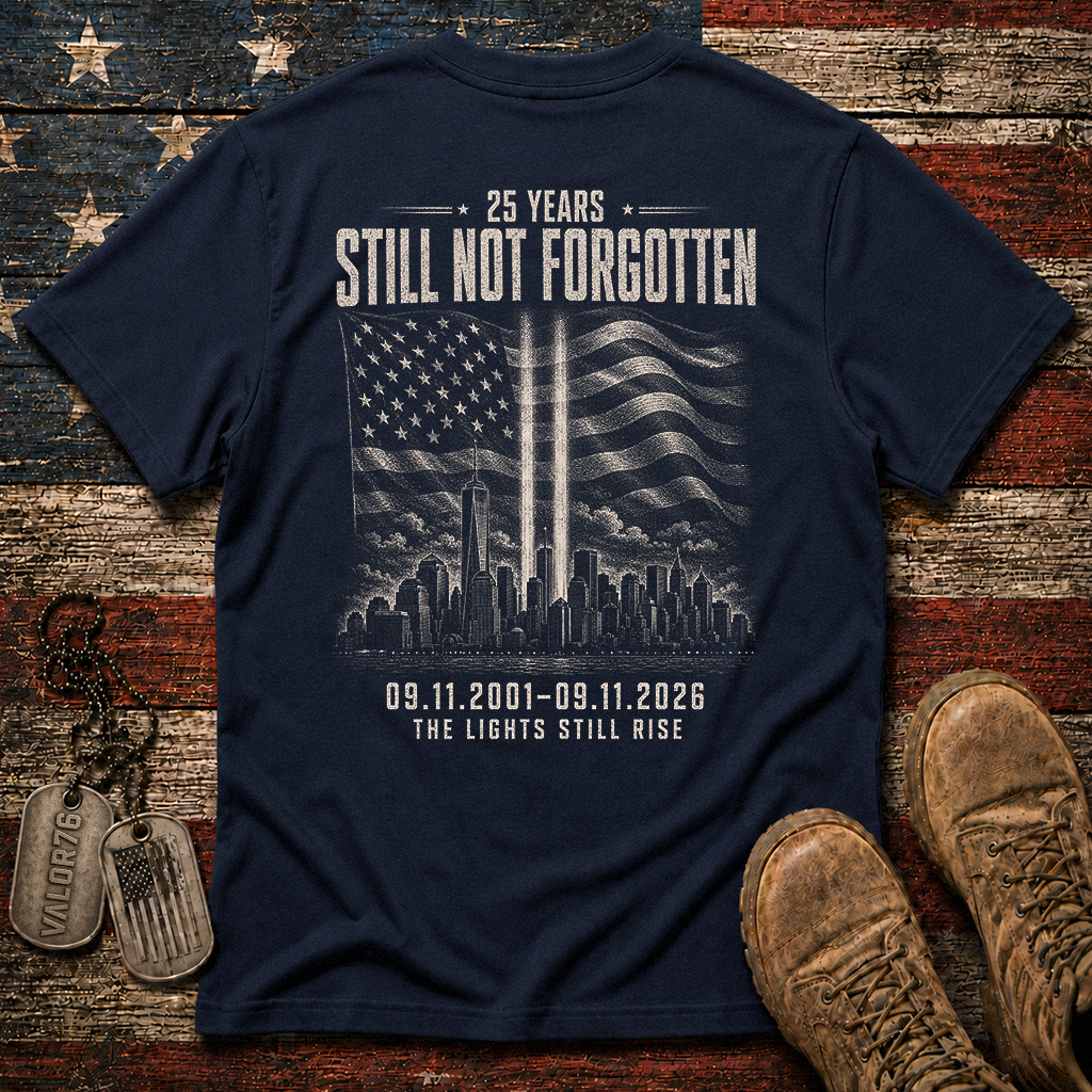 25 Years Still Not Forgotten 9.11 Classic Tee