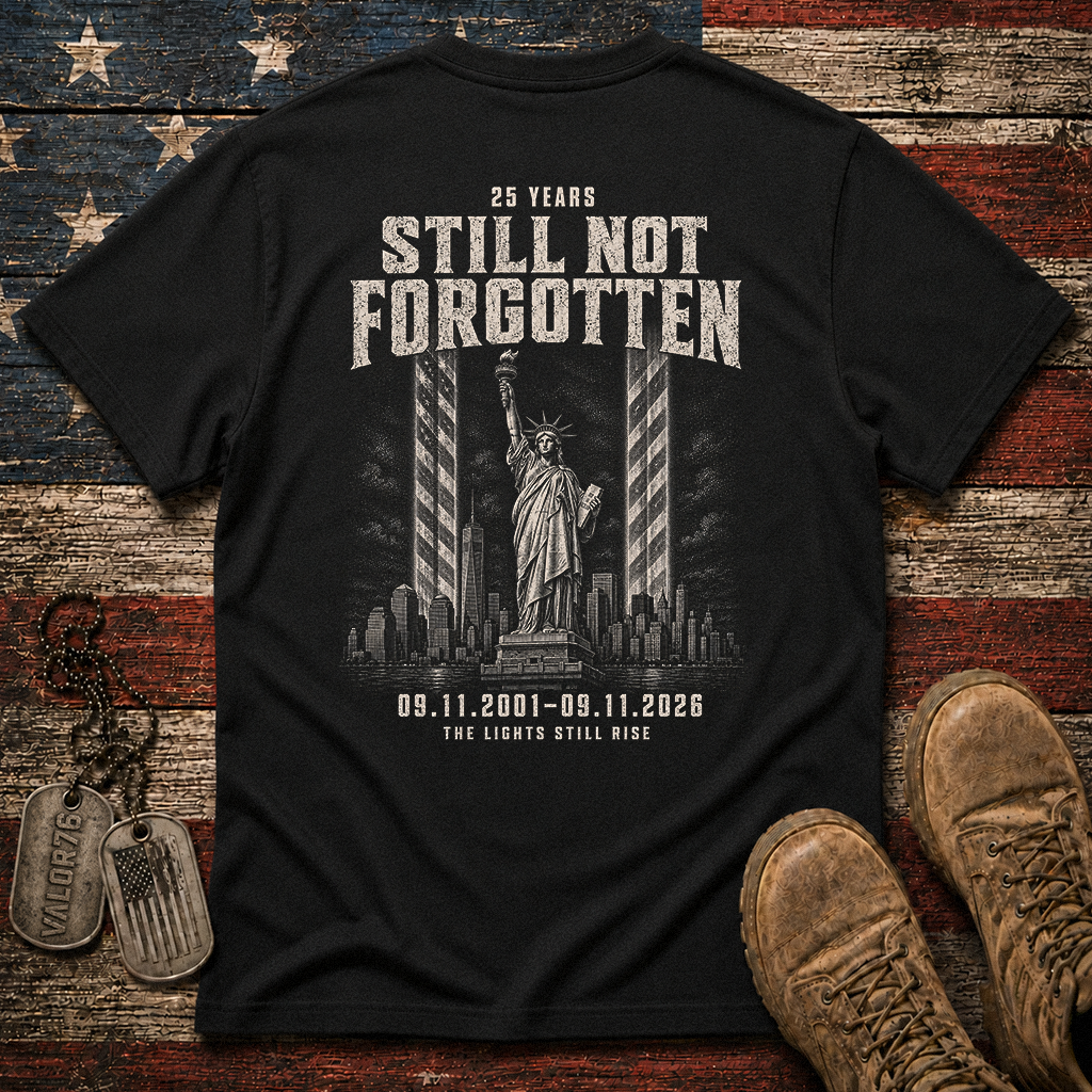 25 Years Still Not Forgotten 9.11 Classic Tee