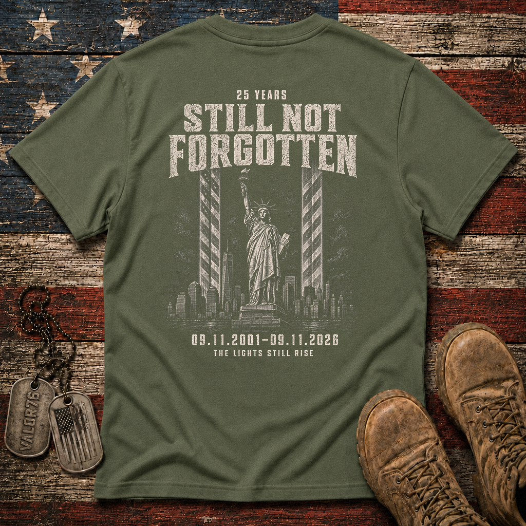 25 Years Still Not Forgotten 9.11 Classic Tee