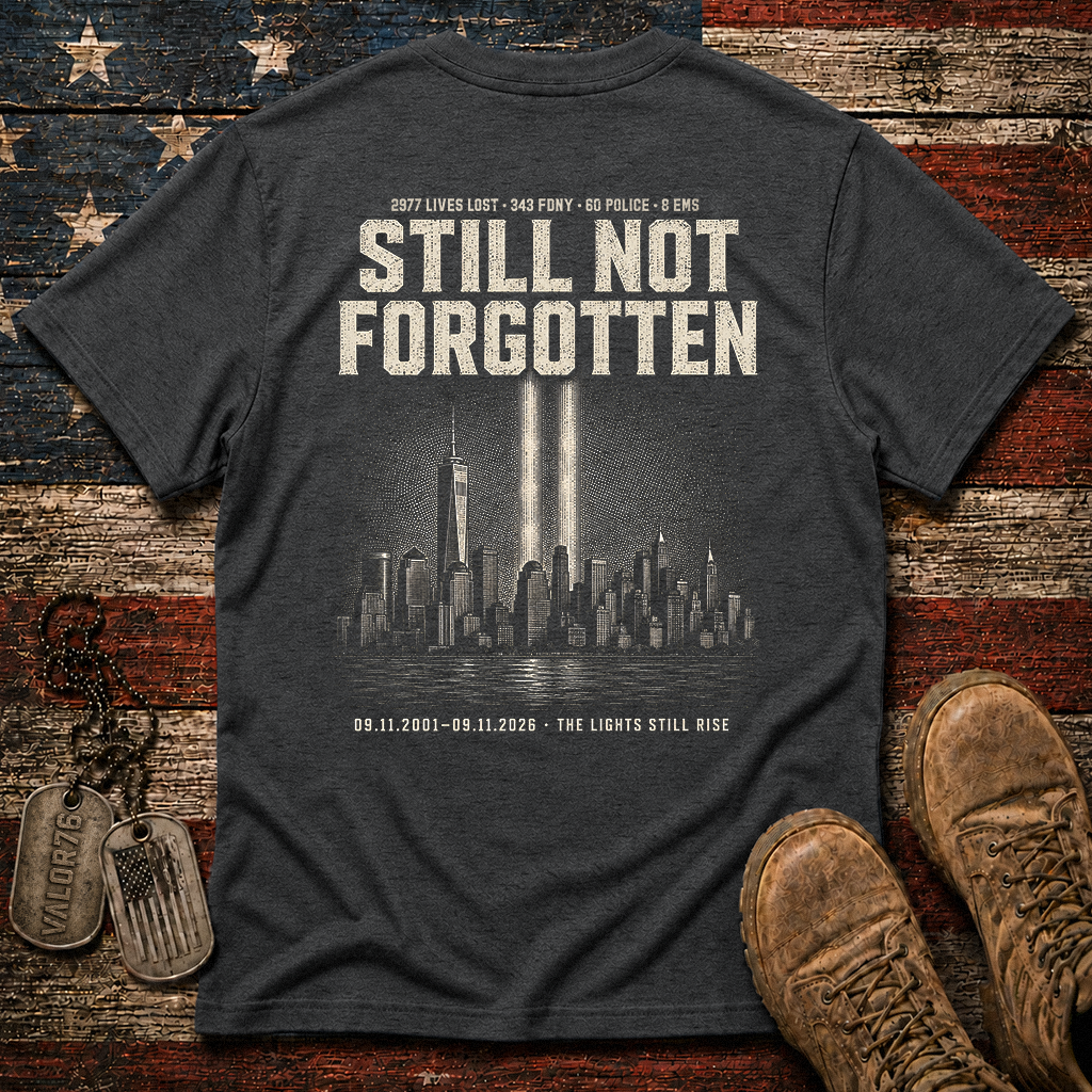 25 Years Still Not Forgotten 9.11 Classic Tee