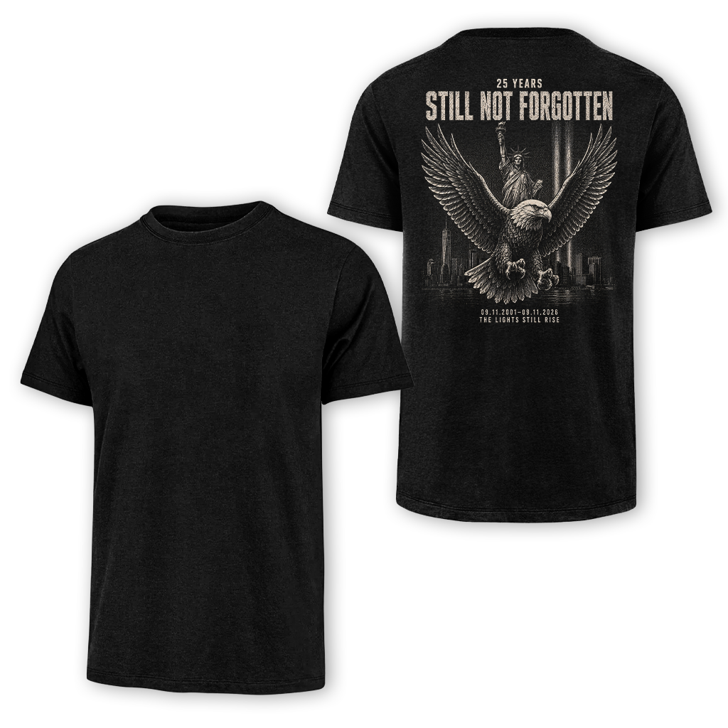 25 Years Still Not Forgotten 9.11 Classic Tee