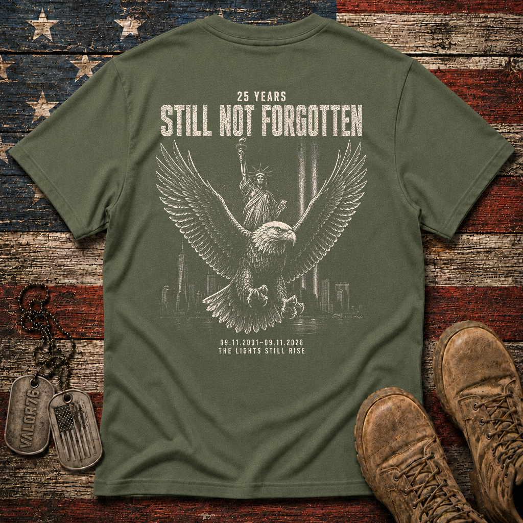 25 Years Still Not Forgotten 9.11 Classic Tee