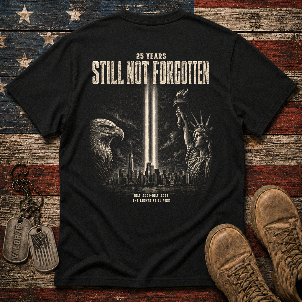 25 Years Still Not Forgotten 9.11 Classic Tee