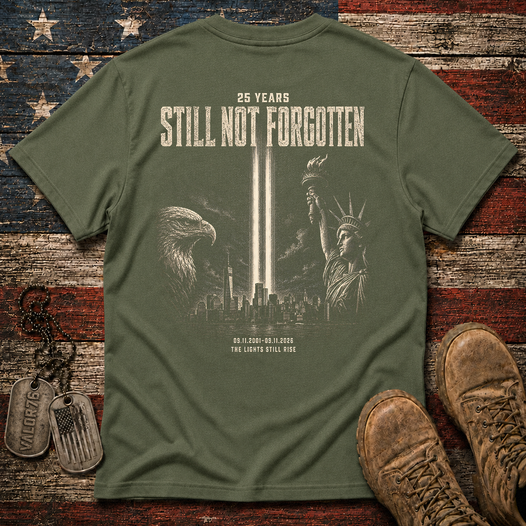 25 Years Still Not Forgotten 9.11 Classic Tee